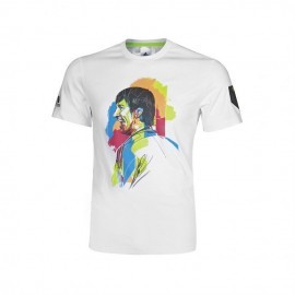 Playera Adidas-Blanco