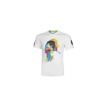 Playera Adidas-Blanco