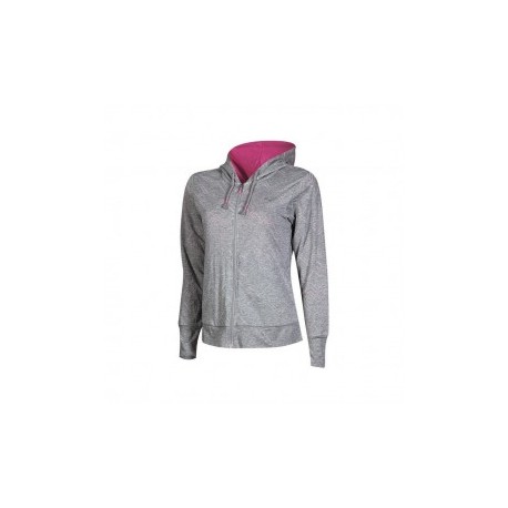 Sudadera Puma Studio Burnout Jacket-Gris