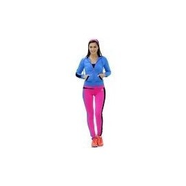 Pants Deportivo TSX Rosa con Azul y Negro...