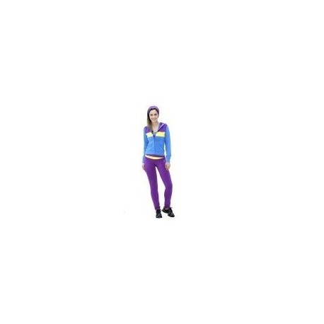 Pants Deportivo TSX Morado con Azul y...