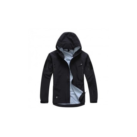 Hombres chaqueta con capucha Hardshell...